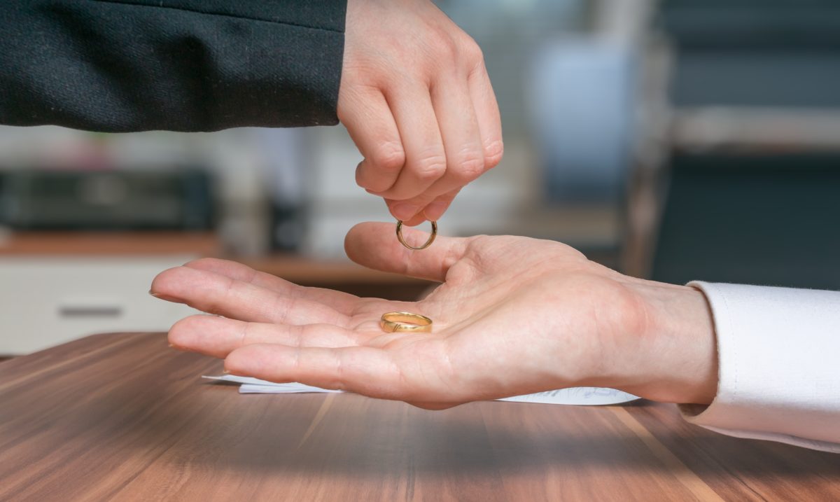 handing off a ring