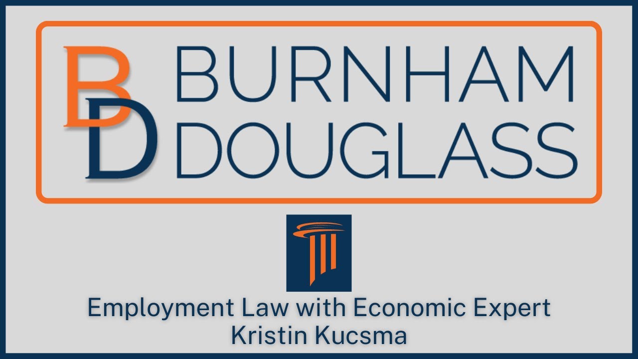 Employment Law with Economic Expert Kristin Kucsma